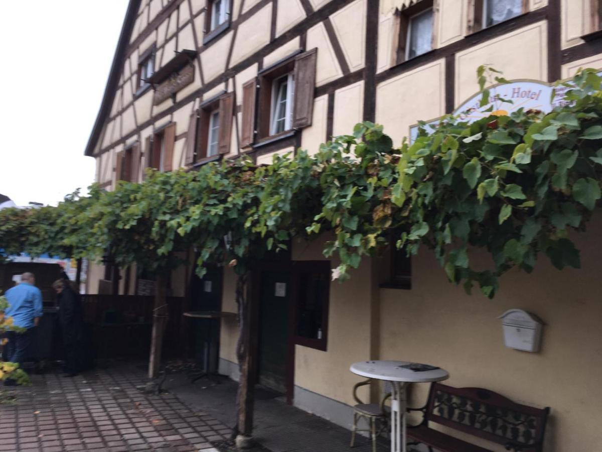 Gasthaus Sonne Schliengen Exterior foto