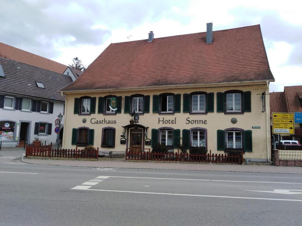 Gasthaus Sonne Schliengen Exterior foto