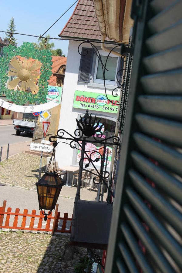 Gasthaus Sonne Schliengen Exterior foto